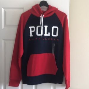 Polo Ralph Lauren Logo Hoodie Size M NWT